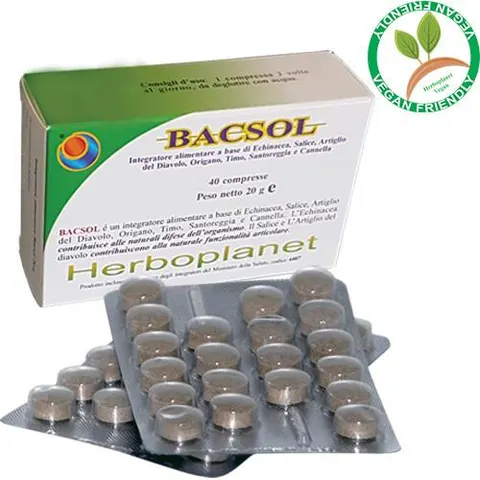 Herboplanet Bacsol 40 Tabs – imagen 1