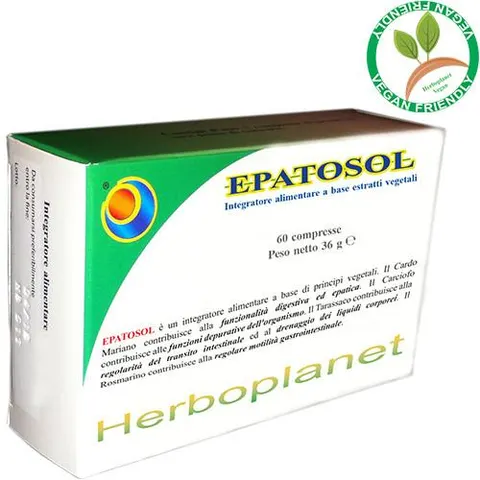 Herboplanet Epatosol 60 Compresse – immagine 1