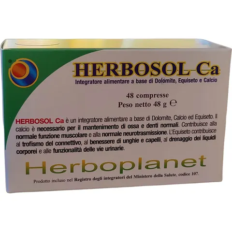 Herboplanet Herbosol Calcio 48 comp – imagen 1