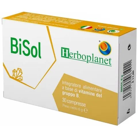 Herboplanet Bisol Vitamine B 30 comp – imagen 1