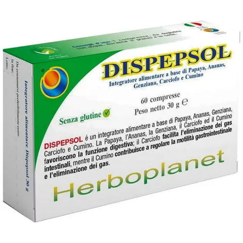 Herboplanet Dispepsol 60cpr – immagine 1