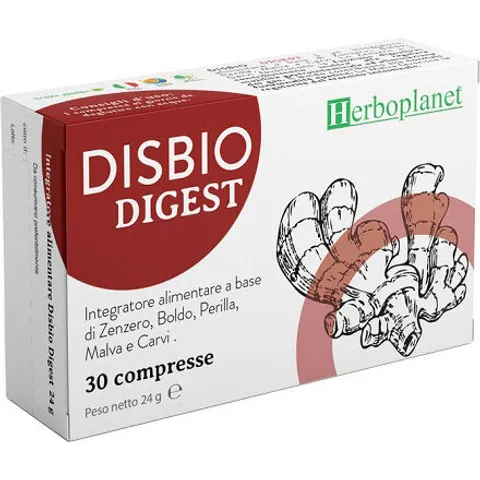 Herboplanet Disbio Digest 30cpr – immagine 1
