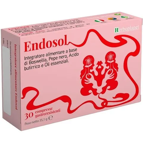 Herboplanet Endosol 30cpr Gastroresistenti – immagine 1