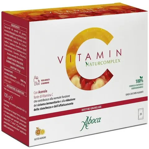 Aboca Vitamin C Naturcomplex 20 Bustine – immagine 1