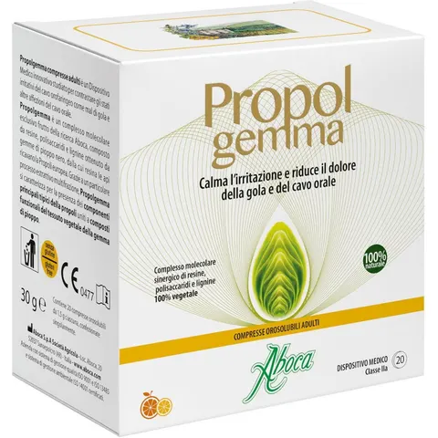 ABOCA Propol Gemma Adulti 20 Compresse – immagine 1