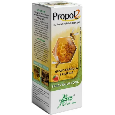propol2 emf Spray No Alcool Fragola e Ciliegia 30 ml – immagine 1