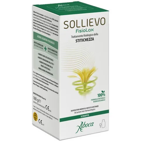 Aboca Sollievo Fisiolax Sciroppo 180 G – immagine 1