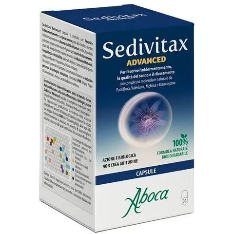 Aboca Sedivitax Advanced Cápsulas 30caps – imagen 1