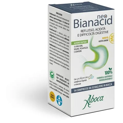 Neobianacid 14 compresse limone – immagine 1