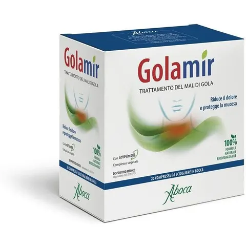 ABOCA Golamir 2act 20 Compresse Orosolubili – immagine 1
