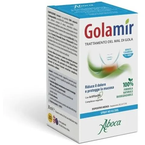 Aboca Golamir Spray No Alcol 30Ml – immagine 1