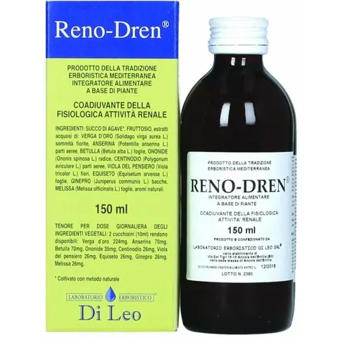 laboratorio erboristico di leo Reno dren 150 ml – immagine 1