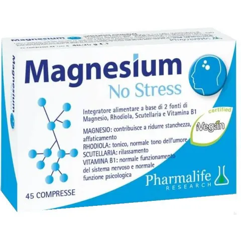 PHARMALIFE Magnesium No Stress 45 Compresse – immagine 1