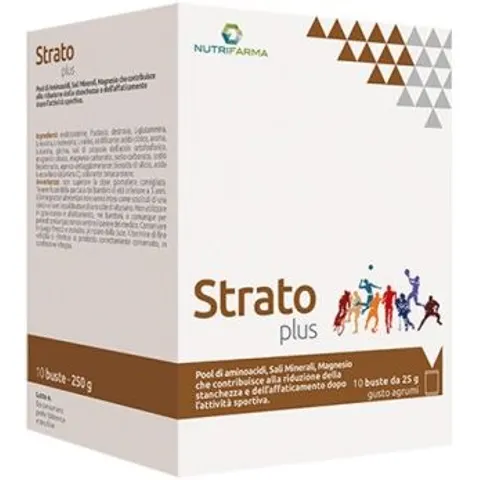 nutrifarma Strato plus 24 bustine 25 g – immagine 1