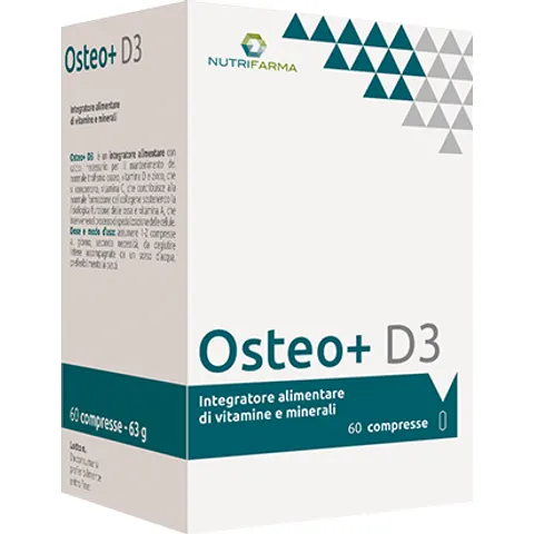 aqua viva srl Osteo+ d3 60 compresse – immagine 1