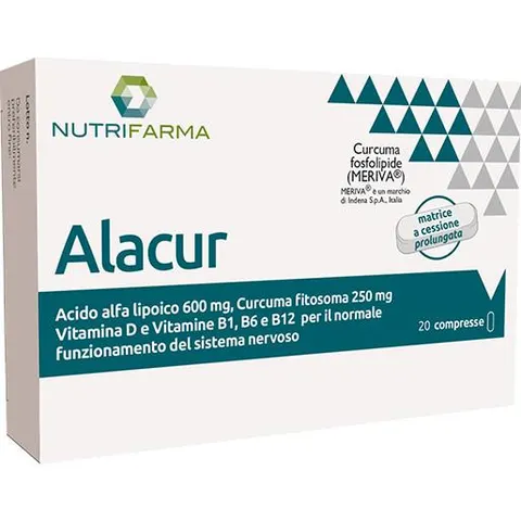Nutrifarma Alacur 20 cpr – immagine 1