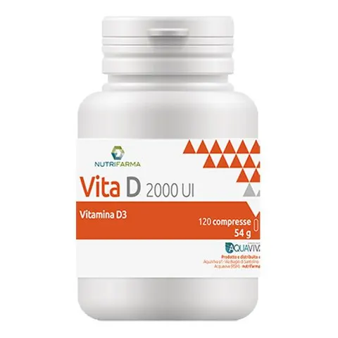 aqua viva Vita d 2000ui 120 compresse – immagine 1