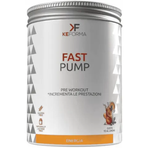 Keforma Fast Pump 420 gr Preworkout Tè al limone – immagine 1
