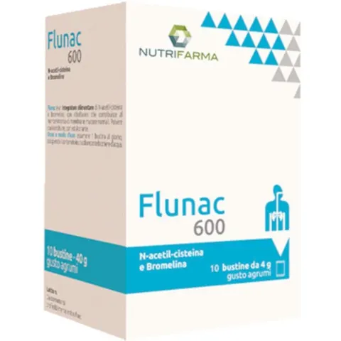aqua viva Flunac 600 10 bustine – immagine 1