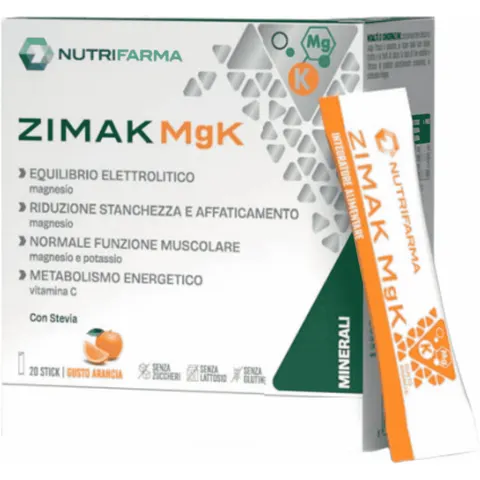 Nutrifarma Zimak Mgk 20 stick Limone – immagine 1