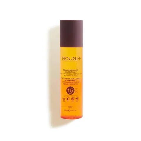 Rougj Solare SPF15 Bifasico 200 ml – immagine 1