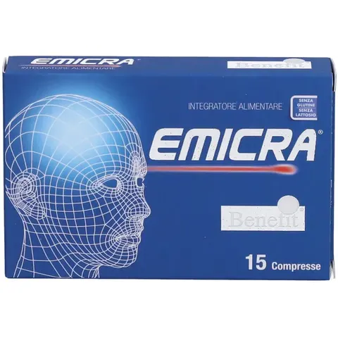benefit Emicra 15 compresse – immagine 1