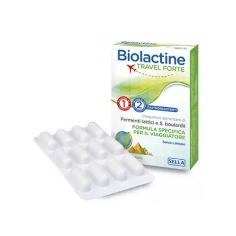 biolactine travel forte 24 capsule – immagine 1