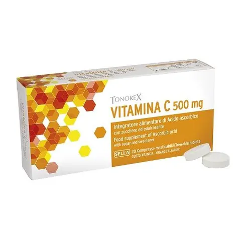 Tonorex Vitamina C 500mg 20 compresse – immagine 1
