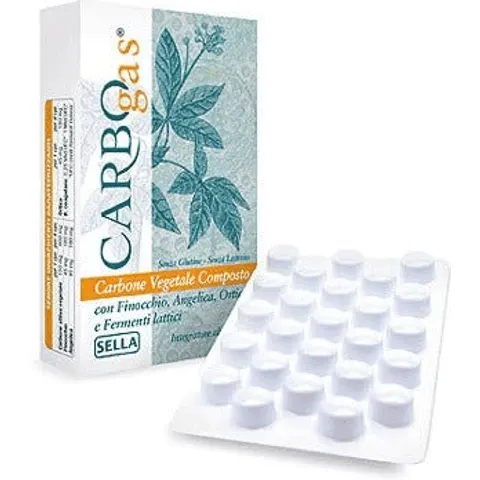 sella Carbogas 50 compresse – immagine 1