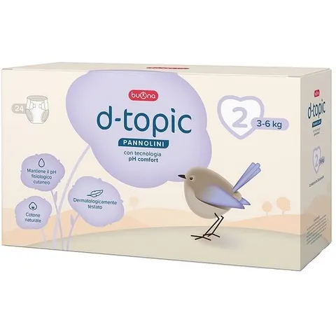 Buona Dtopic Pannolini 2 24pz – immagine 1