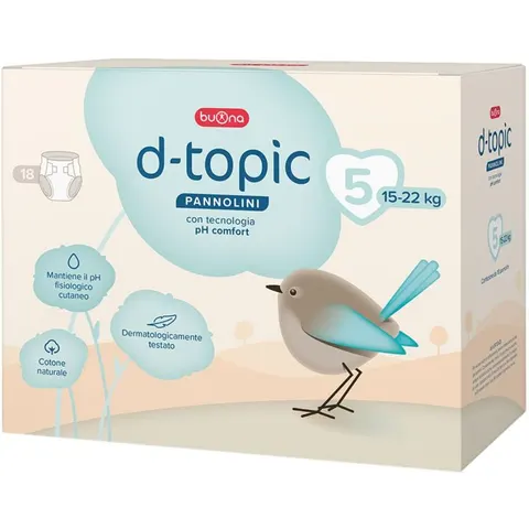 steve jones srl D-topic pannolini taglia 5 18 pezzi – immagine 1