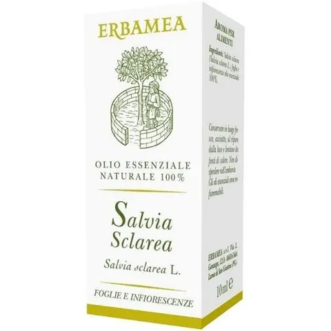 Salvia Sclarea 10ml Erbamea – immagine 1