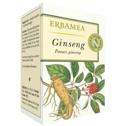 erbamea Ginseng 50 Capsule – immagine 1
