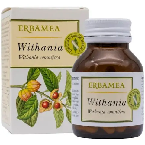 Withania 50 Capsule Vegetali Erbamea – immagine 1