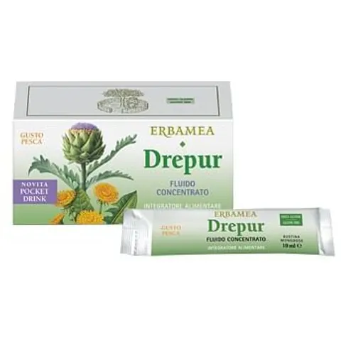 Drepur Fluido 20 Bustine 10ml Erbamea – immagine 1