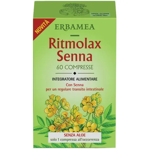 Erbamea Ritmolax Senna 60 Compresse – immagine 1
