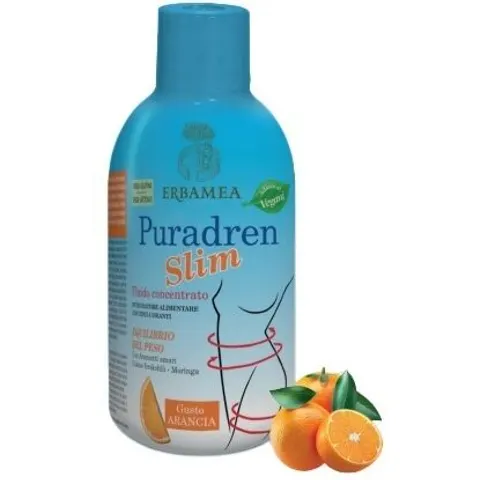 erbamea Puradren Slim Arancia 500 ml – immagine 1