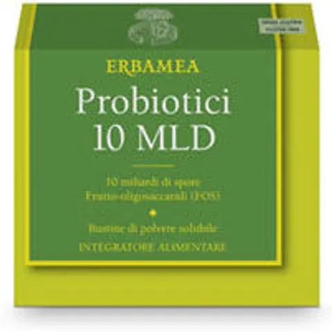 Erbamea Probiotici 10 Mld 10 Bustine – immagine 1