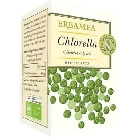 Chlorella Biologica 50 Capsule Erbamea – immagine 1
