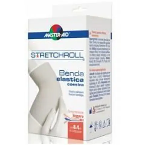 master aid Stretchroll benda el.cm10x 4m – immagine 1