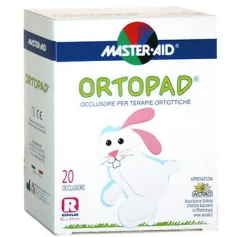 Ortopad Regular - Cerotto Oculare Ortottico Bianco, 20 Pezzi – immagine 1