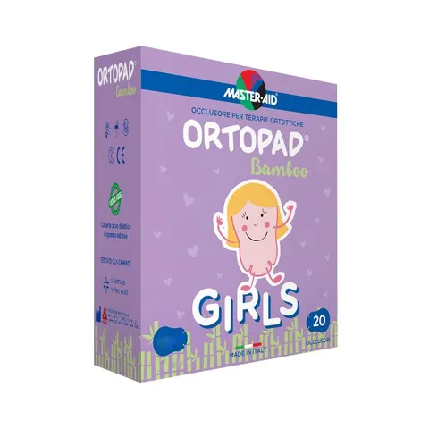 Master Aid Ortopad Girls Medium Occlusore Ortottico 20 Pezzi – immagine 1