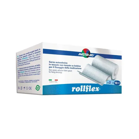 master aid Rollflex garza ad.tnt 2mx10cm – immagine 1