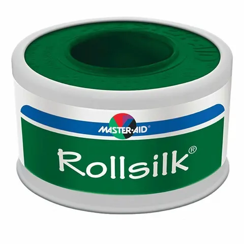 Master Aid M-Aid Rollsilk Cer 5X1,25 – immagine 1
