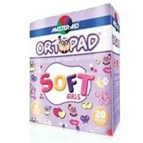Cerotti Ortopad Soft Junior per Ragazze - Confezione da 20 Pezzi – immagine 1