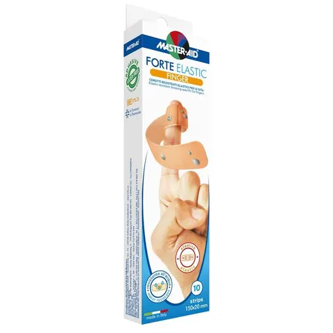 master aid Cerotto elatic finger 10 pezzi – immagine 1