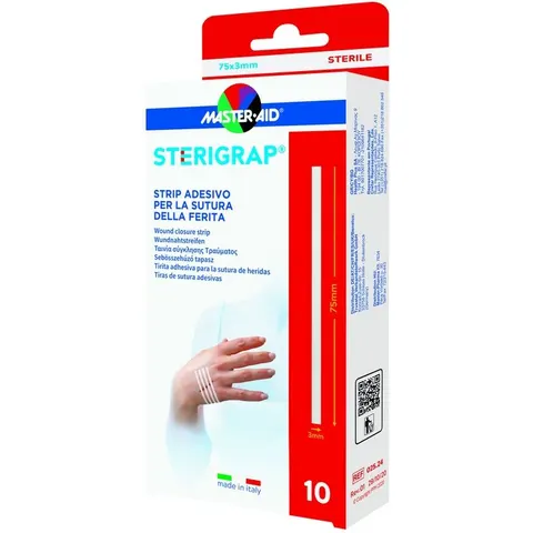 Master Aid M-Aid Sterigrap Strip Ad75X3Mm – immagine 1