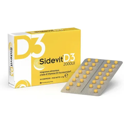 Pharmanutra SIDEVIT D3 2000 UI 30 compresse – immagine 1