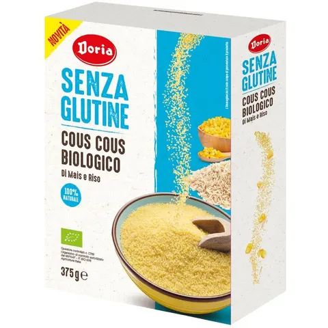 doria cous biologico mais-riso 375 g – immagine 1