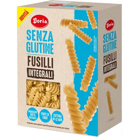 Doria Fusilli Integrali 400 G – immagine 1